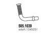 DAF 1345251 Exhaust Pipe